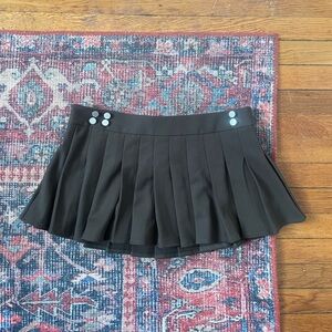 *NEVER WORN* With Jean Brown School girl mini skirt size large